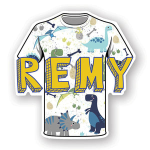 Remy OG Dinosaur Tee Logo Sticker-Remy