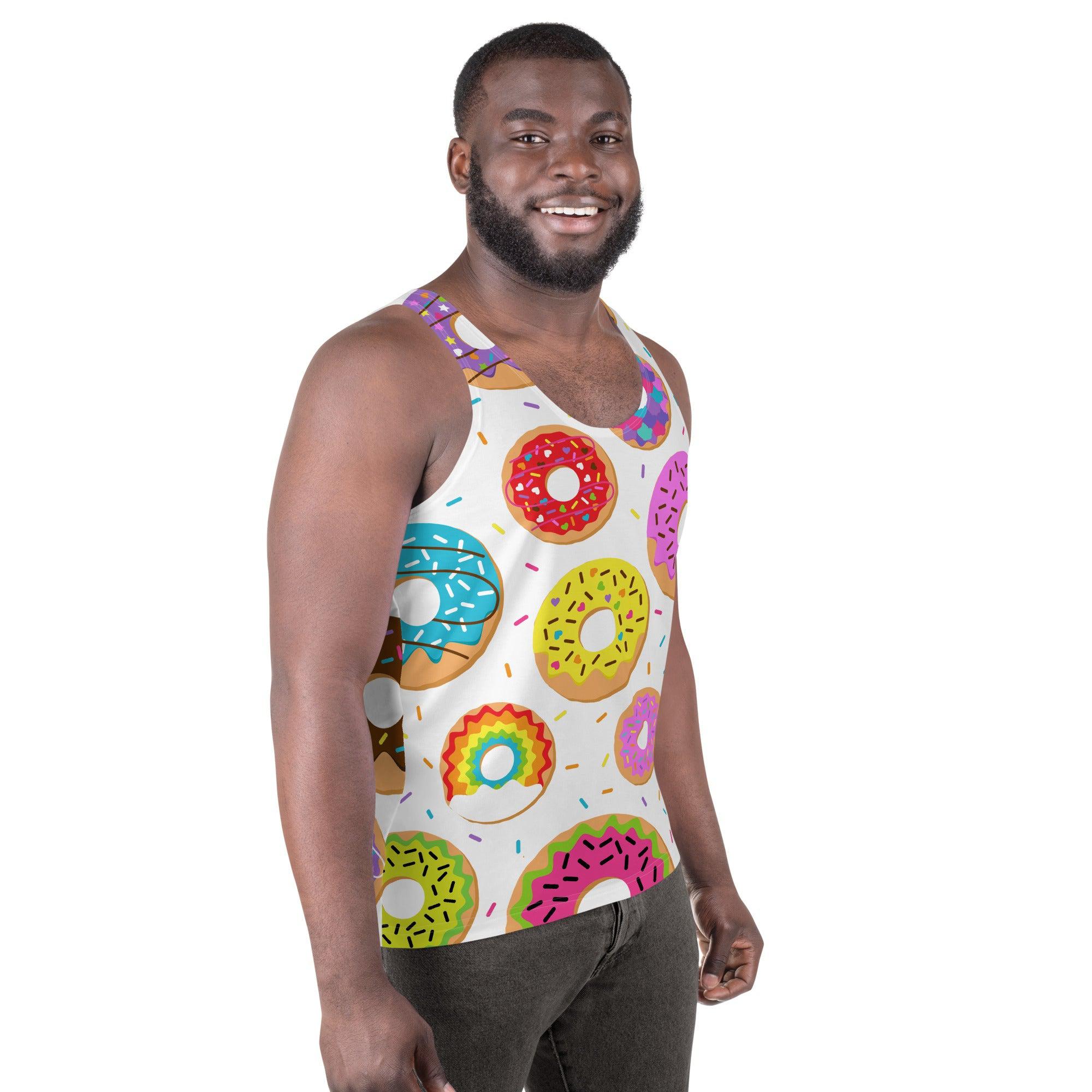 The Donut Tank Top (Men's)-Remy