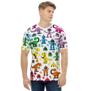 The Rainbow Robot Tee (Men's Short Sleeve)-Remy