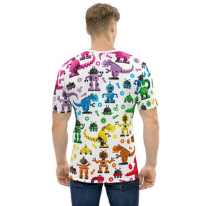 The Rainbow Robot Tee (Men's Short Sleeve)-Remy