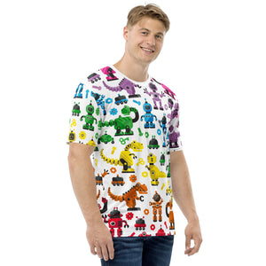 The Rainbow Robot Tee (Men's Short Sleeve)-Remy