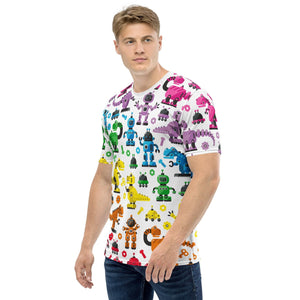 The Rainbow Robot Tee (Men's Short Sleeve)-Remy